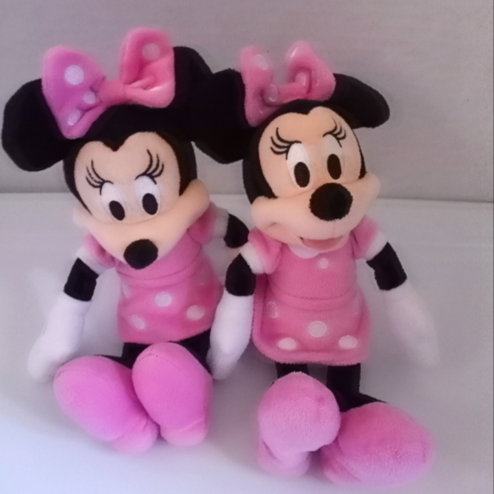 2 Miniature Minnie Mouse